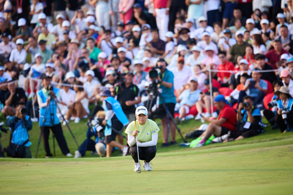 别克LPGA上演巅峰对决，中国高尔夫业余军团让人眼前一亮