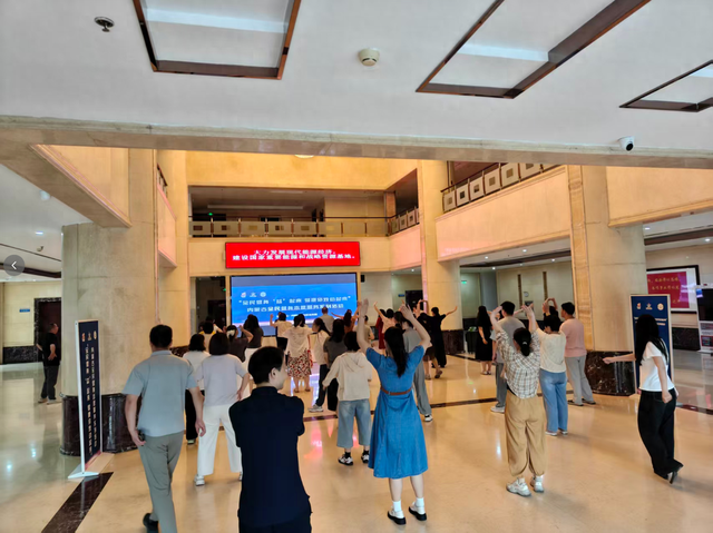 全民健身“益”起来，健身志愿服务进机关