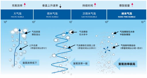 气泡在水中停留30天：微纳米气泡增氧的机理与数据